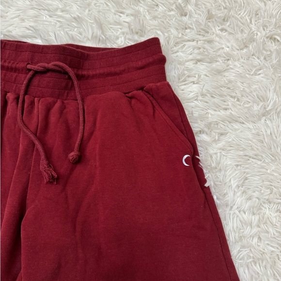 Zyia Jersey Shorts Red Shorts Athletic Shorts Comfy Shorts Zyia Athletic Shorts - Picture 2 of 4